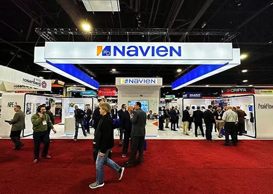 為地球低碳，為夢想揚(yáng)帆——慶東納碧安亮相亞特蘭大AHR 2023