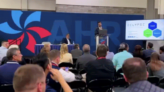 為地球低碳，為夢想揚(yáng)帆——慶東納碧安亮相亞特蘭大AHR 2023